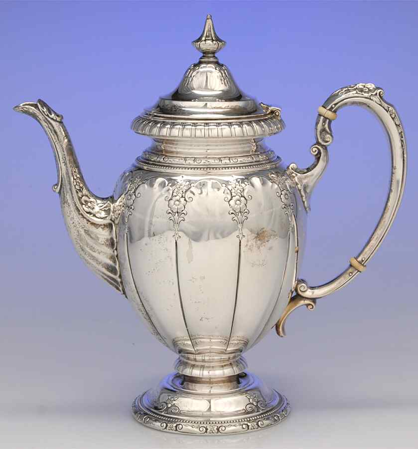 Royal Windsor (Sterling, Hollowware)  Coffee Pot by Towle Silver-1