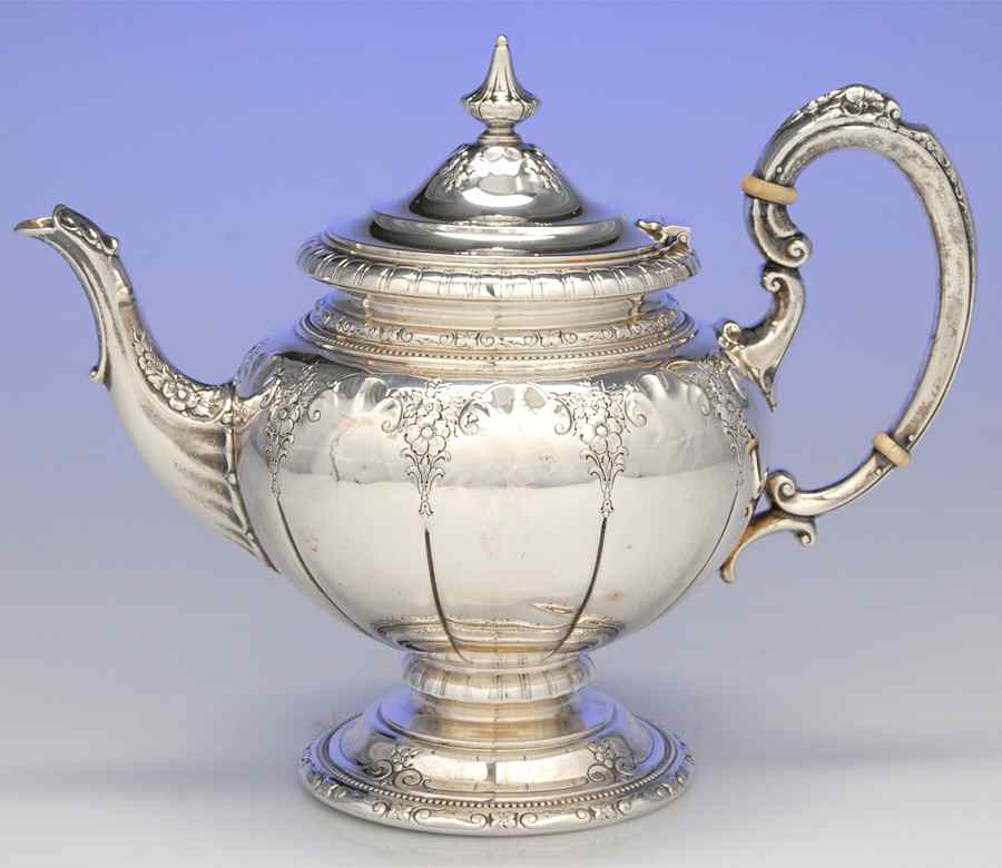 Royal Windsor (Sterling, Hollowware)  Tea Pot by Towle Silver-1