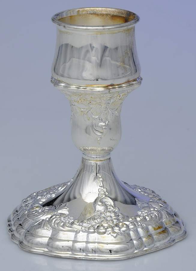 Old Master(Silverplate, Holloware, Scroll Edge) Hurricane Lamp Base by Towle Silver-1
