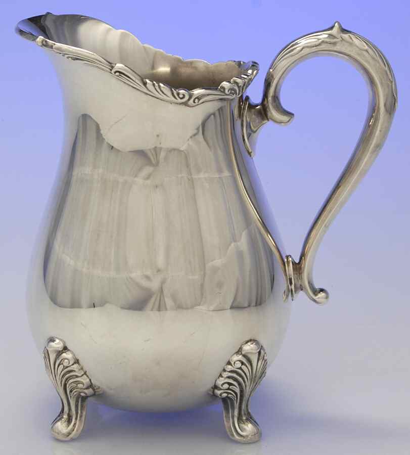 Old Master(Silverplate, Holloware, Scroll Edge) Silverplate Water Pitcher by Towle Silver-1
