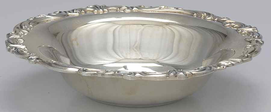 Old Master(Silverplate, Holloware, Scroll Edge) 6" Bon Bon Bowl by Towle Silver-1