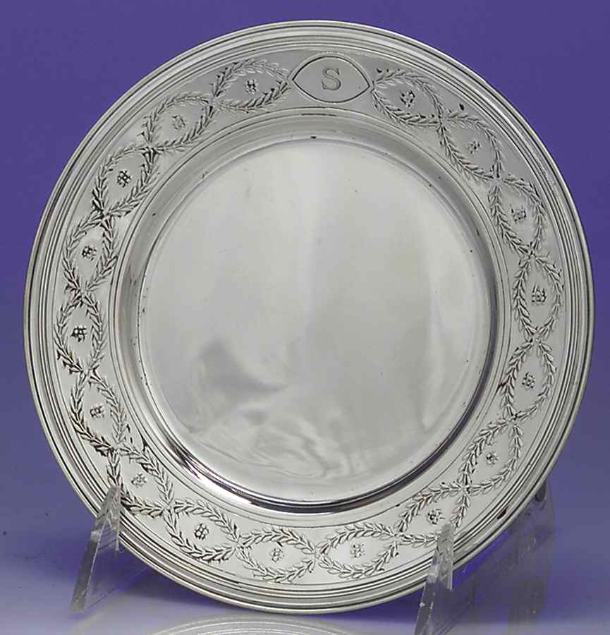 Winthrop (Sterling, 1909, Hollowware) Bread & Butter Plate - Set of 8 by Tiffany & CO SILVER-1