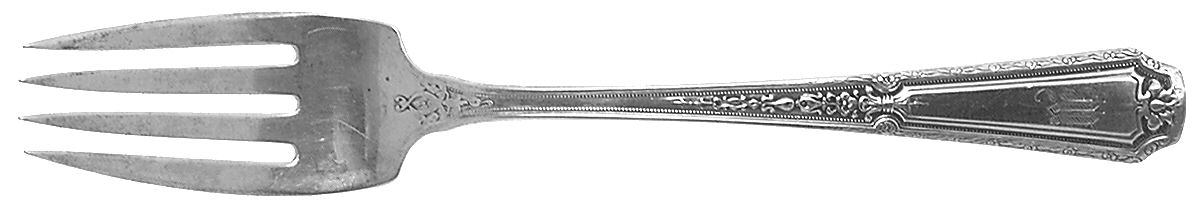 Louis XIV (Sterling, 1924, Monograms) Individual Salad Fork by Towle Silver-1