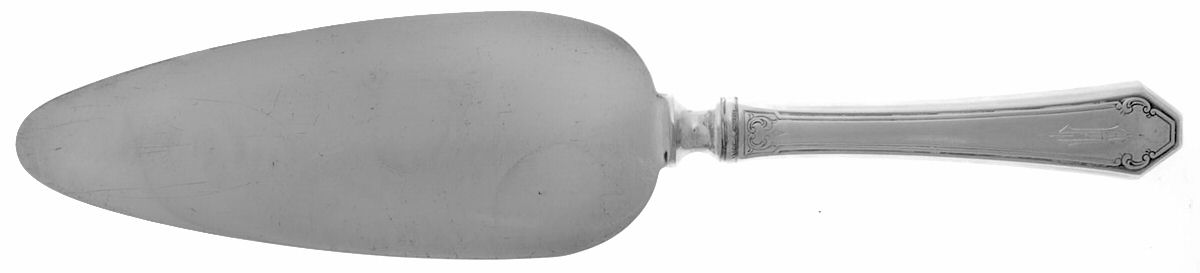 Lady Mary (Sterling, 1917, No Monograms) Pie Server with Silverplate Blade by Towle Silver-1
