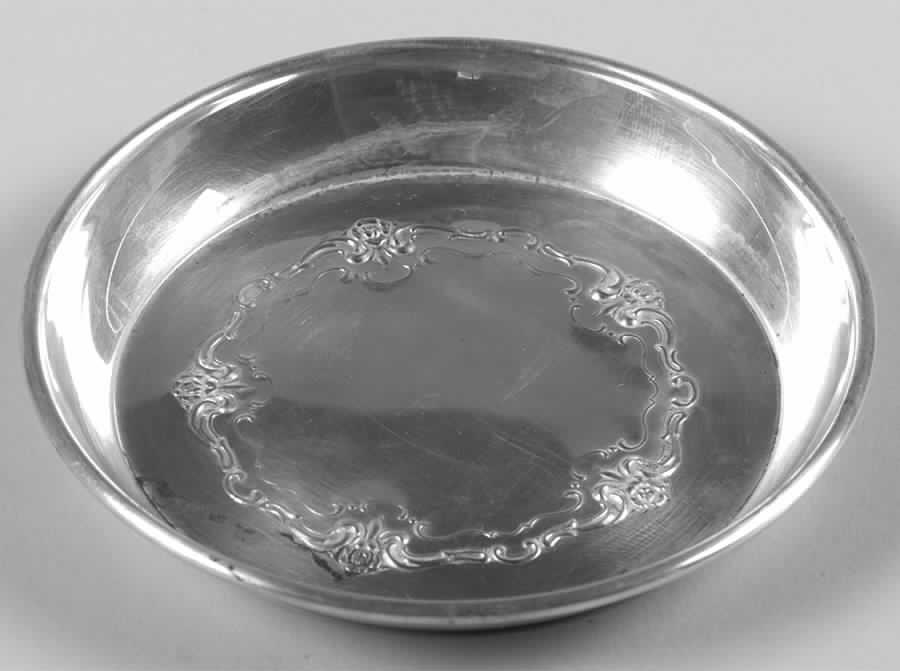 French Provincial (Sterling, 1948, Hollowware) Sterling Coaster by Towle Silver-1