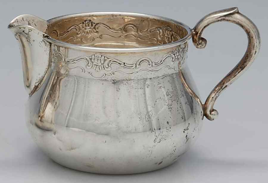 French Provincial (Sterling, 1948, Hollowware) Mini Creamer by Towle Silver-1
