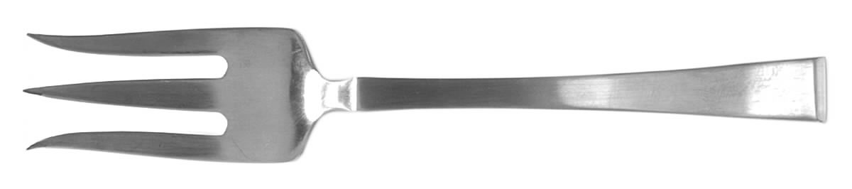 TWS271 (STAINLESS) Large Solid Cold Meat Serving Fork by Towle Silver-1