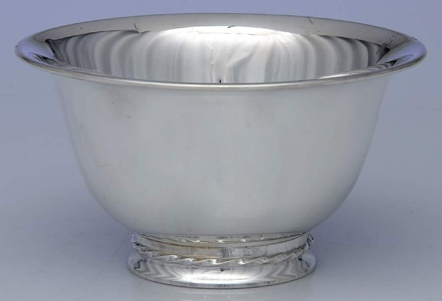 Silver Flutes (Sterling, 1941, Hollowware) Sterling Gravy Boat No Underplate by Towle Silver-1