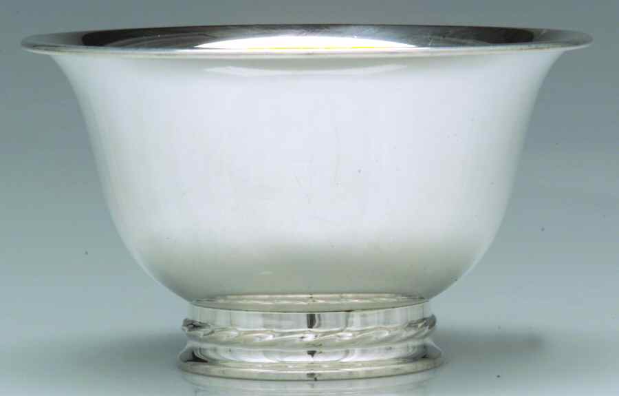 Silver Flutes (Sterling, 1941, Hollowware) 4" Paul Revere Bowl by Towle Silver-1