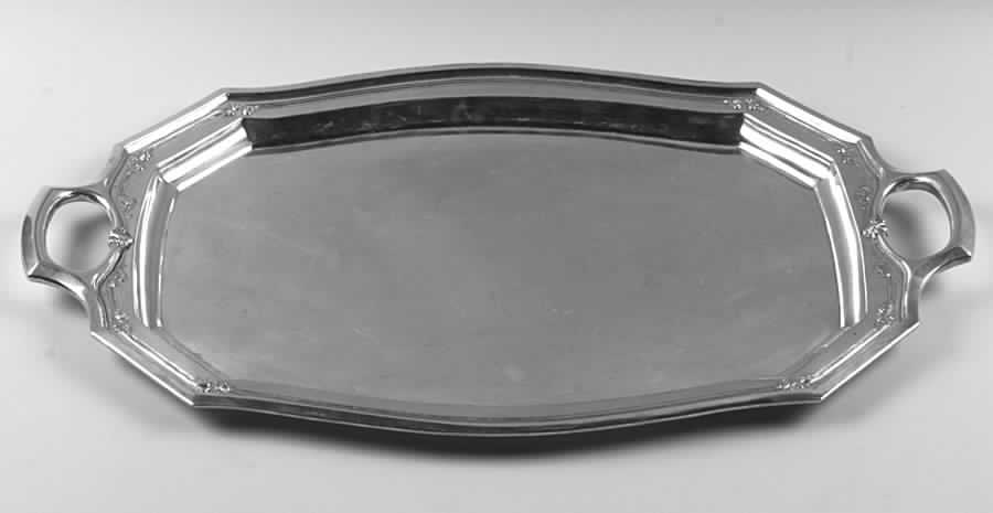 Lady Mary (Sterling, 1917, Hollowware) Large Waiter Tray by Towle Silver-1