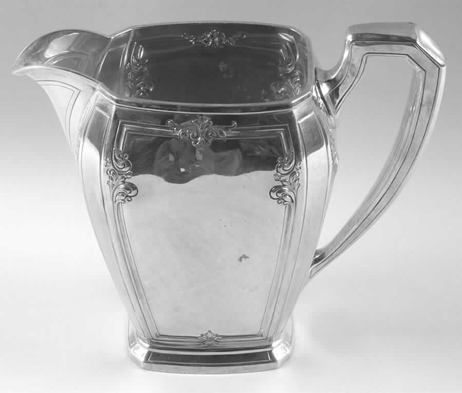 Lady Mary (Sterling, 1917, Hollowware) Sterling Water Pitcher by Towle Silver-1