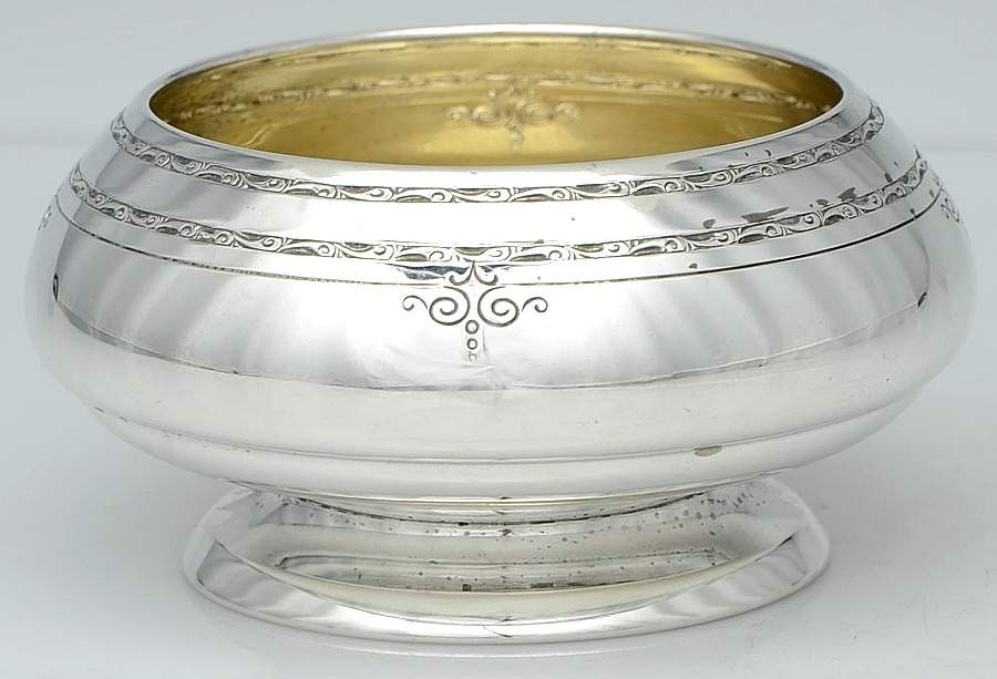 Old Lace (Sterling, Hollowware) Waste Bowl by Towle Silver-1