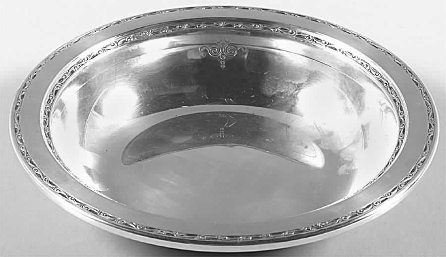 Old Lace (Sterling, Hollowware) 7" Bon Bon Bowl by Towle Silver-1