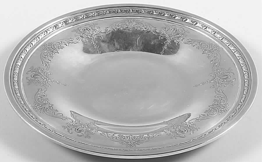 Virginia Lee (Sterling, 1920, Hollowware) Sterling Sandwich Plate by Towle Silver-1