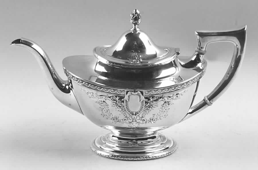 76X5C (Sterling, Hollowware) Teapot by Towle Silver-1