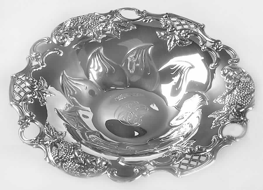 Blackberry (Sterling, 1875, Hollowware) 7" Bon Bon Bowl by Tiffany & CO SILVER-1