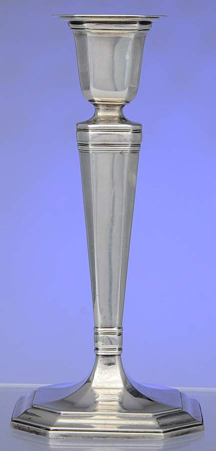 Hampton (Sterling, 1934, Hollowware) Weighted Candlestick by Tiffany & CO SILVER-1