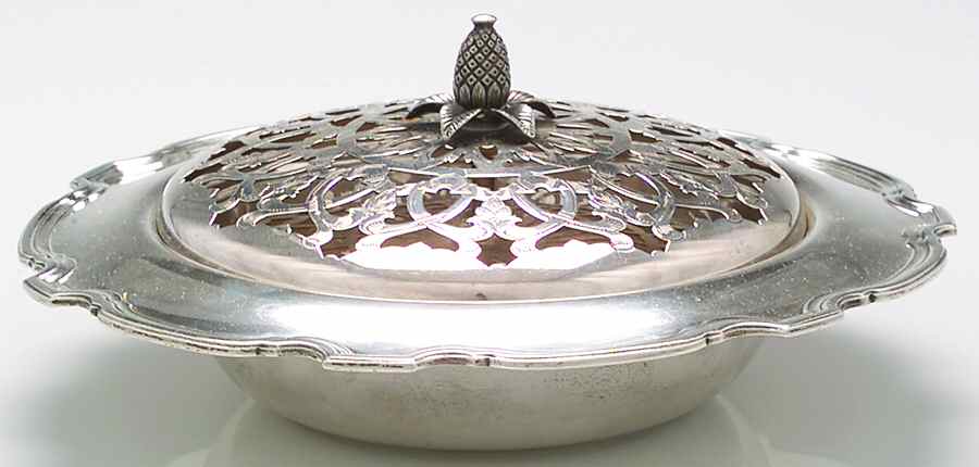 Hampton (Sterling, 1934, Hollowware) Centerpiece with Frog by Tiffany & CO SILVER-1