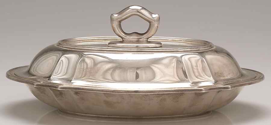 Hampton (Sterling, 1934, Hollowware) Sterling Double Vegetable by Tiffany & CO SILVER-1