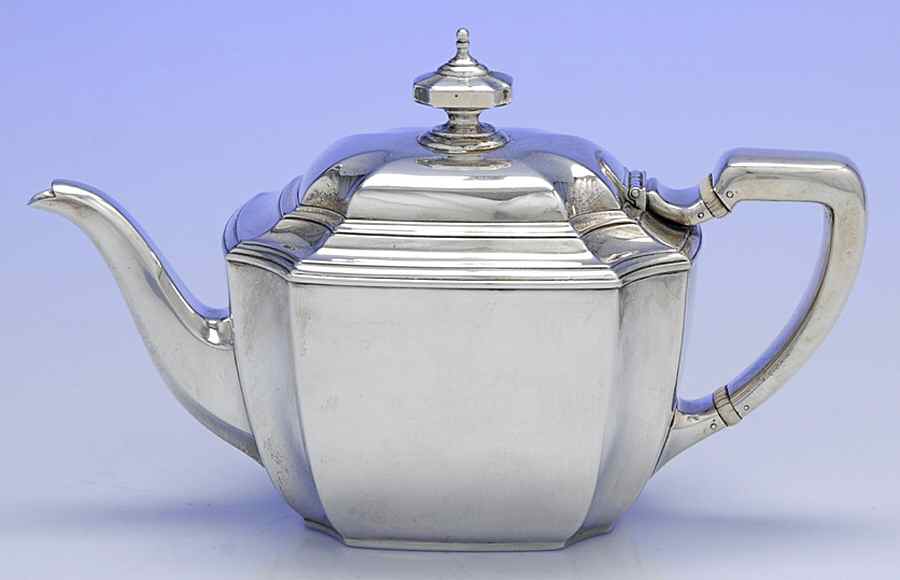 Hampton (Sterling, 1934, Hollowware) Teapot by Tiffany & CO SILVER-1