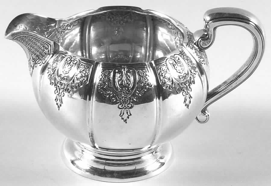 Windsor Castle (Sterling, Hollowware, Hand Chased) Mini Creamer by Tuttle-1