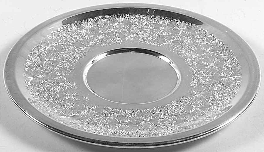 Contessina (Silverplate, Hollowware) Silverplate Sandwich Plate by Towle Silver-1