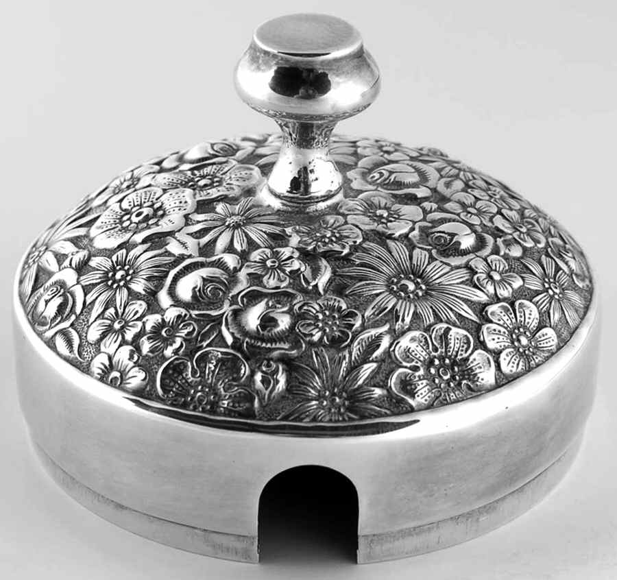 Contessina (Silverplate, Hollowware) Lid for Jam Jar by Towle Silver-1