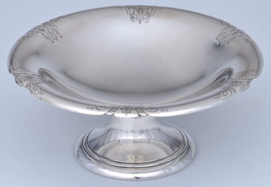 Lady Diana (Sterling, 1929, Hollowware) Round Compote (Height X Width) by Towle Silver-1