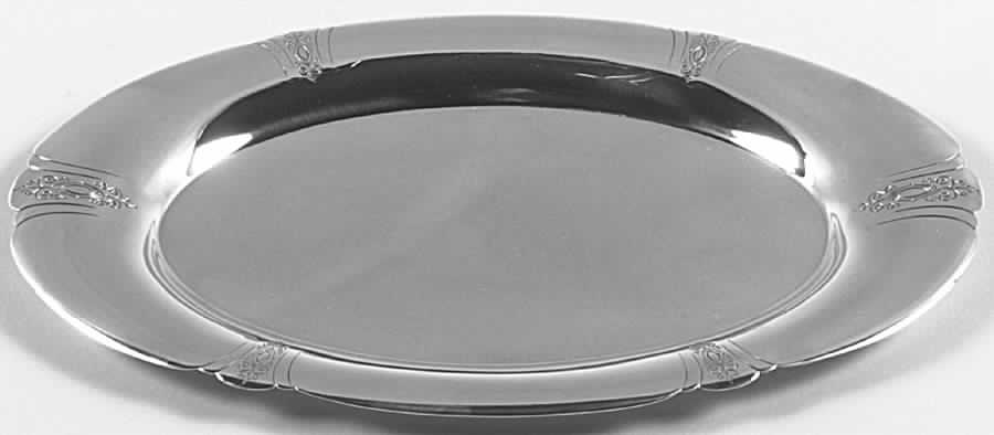 Lady Diana (Sterling, 1929, Hollowware) Tray for Sterling Creamer & Sugar Set by Towle Silver-1