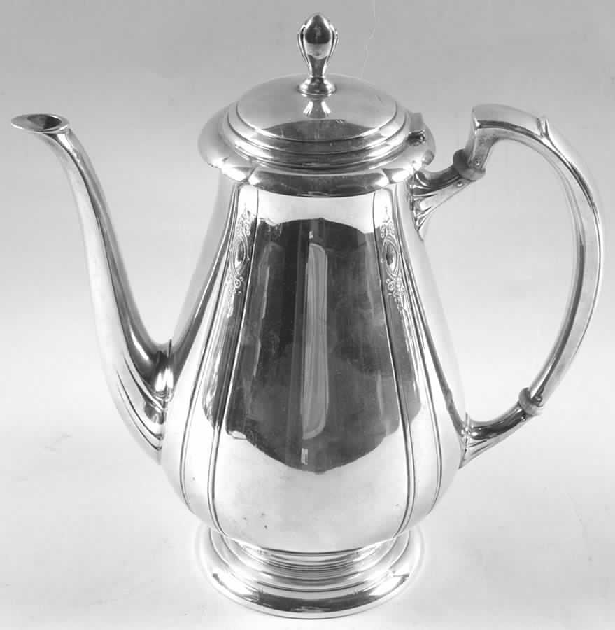 Lady Diana (Sterling, 1929, Hollowware) Coffee Pot by Towle Silver-1