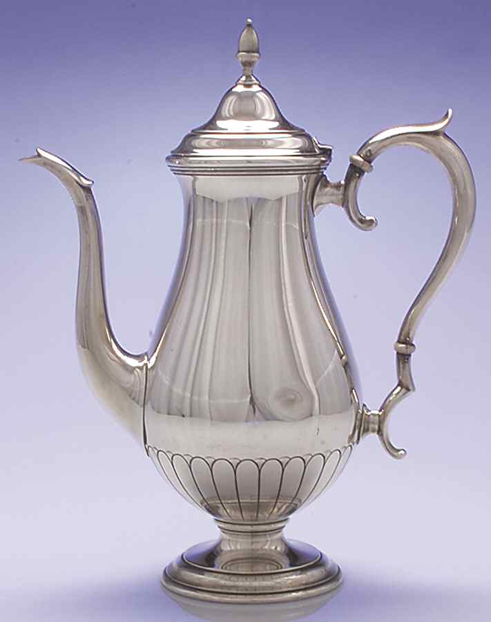 Symphony (Sterling, 1931, Hollowware) Coffee Pot by Towle Silver-1