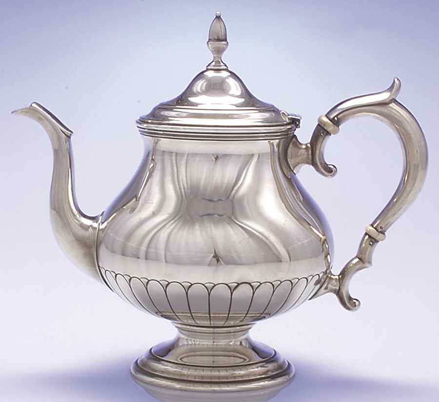 Symphony (Sterling, 1931, Hollowware) Teapot by Towle Silver-1