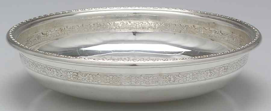 Virginia Carvel (Sterling, 1919, Hollowware) 8" Round Vegetable by Towle Silver-1