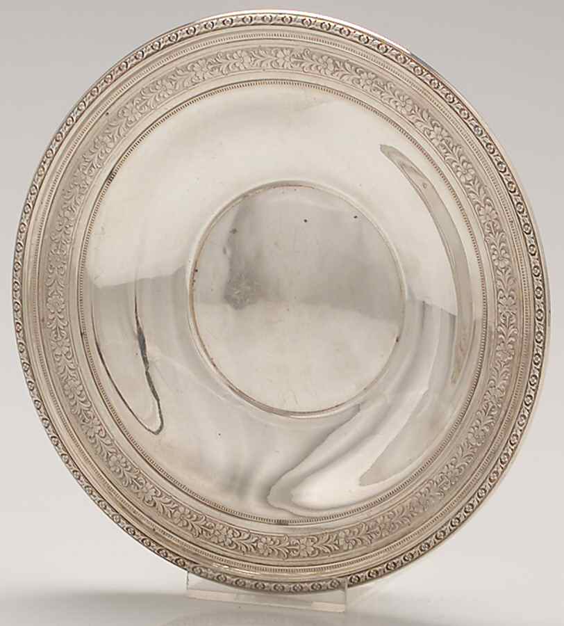 Virginia Carvel (Sterling, 1919, Hollowware) 7" Salad Plate by Towle Silver-1