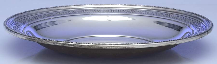 Virginia Carvel (Sterling, 1919, Hollowware) Low Round Sterling Vegetable Bowl by Towle Silver-1