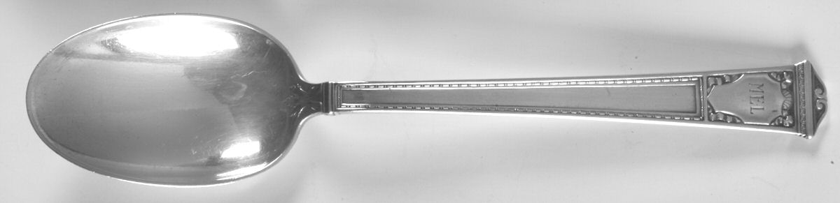 San Lorenzo (Sterling, 1916, Monograms) Teaspoon by Tiffany & CO SILVER-1