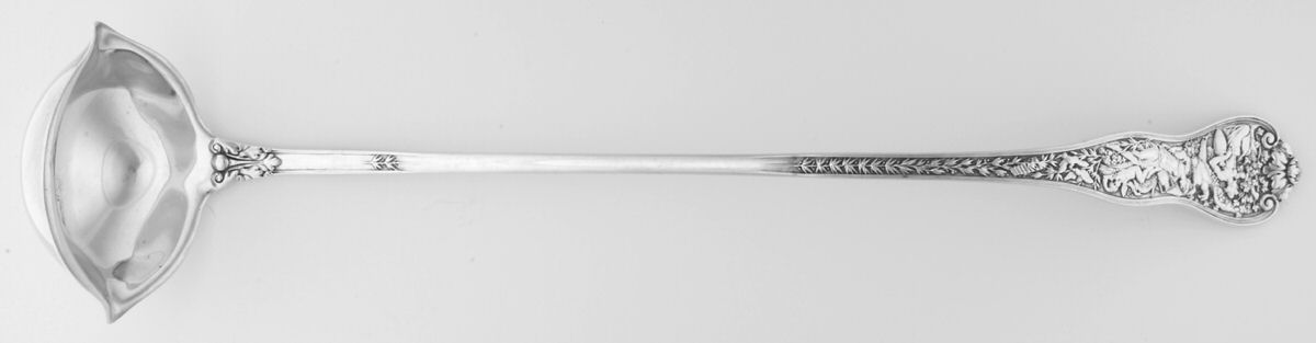 Olympian (Sterling, 1878, Monograms) Punch Ladle with Double Lipped Bowl by Tiffany & CO SILVER-1