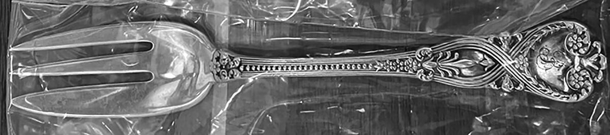 St. James (Sterling, 1898, No Monograms) Individual Caviar Fork by Tiffany & CO SILVER-1