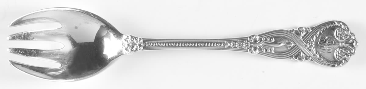 St. James (Sterling, 1898, Monograms) Ice Cream Fork by Tiffany & CO SILVER-1