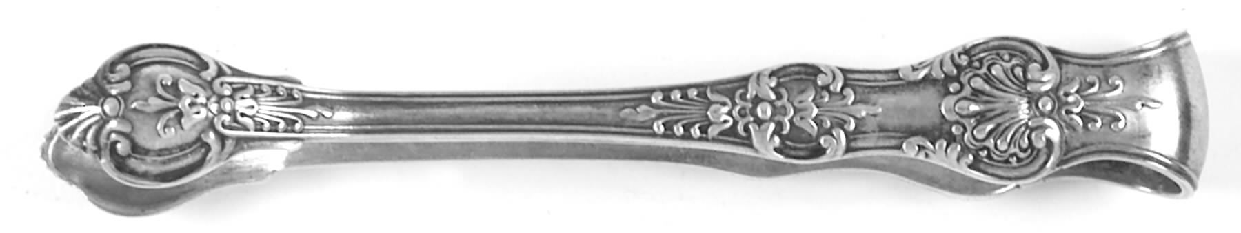 English King (Sterling, 1885, No Monograms) Large Sugar Tongs by Tiffany & CO SILVER-1