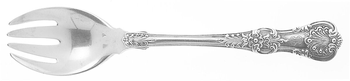 English King (Sterling, 1885, Monograms) Ice Cream Fork by Tiffany & CO SILVER-1
