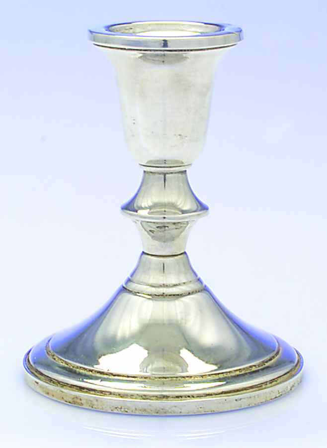 730 (Sterling, Hollowware) Weighted Candleholder by Towle Silver-1
