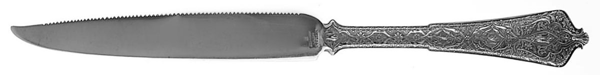 Persian (Sterling, 1872, Monograms) Individual Orange Knife, Solid Piece by Tiffany & CO SILVER-1