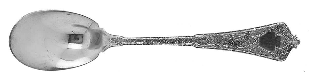 Persian (Sterling, 1872, Monograms) Egg Spoon by Tiffany & CO SILVER-1