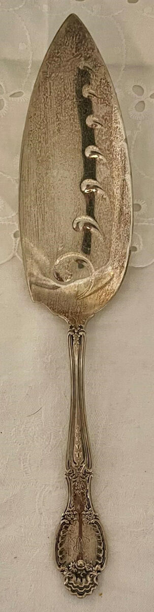 Richelieu (Sterling, 1892, No Monograms) Large Solid Fish Serving Knife by Tiffany & CO SILVER-1