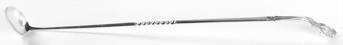 Richelieu (Sterling, 1892, Monograms) Small Solid Claret Spoon with Twisted Handle by Tiffany & CO SILVER-1