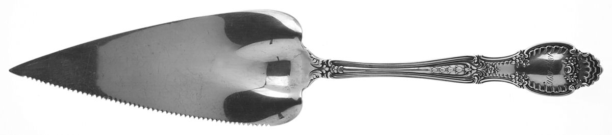 Richelieu (Sterling, 1892, Monograms) Solid Pastry Server by Tiffany & CO SILVER-1