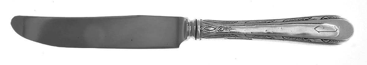 Chased Diana (Sterling, Monograms) Hollow Handle Youth Knife by Towle Silver-1