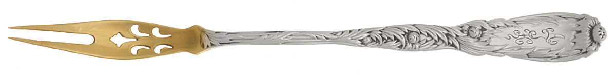 Chrysanthemum (Sterling, 1880) Olive Fork by Tiffany & CO SILVER-1