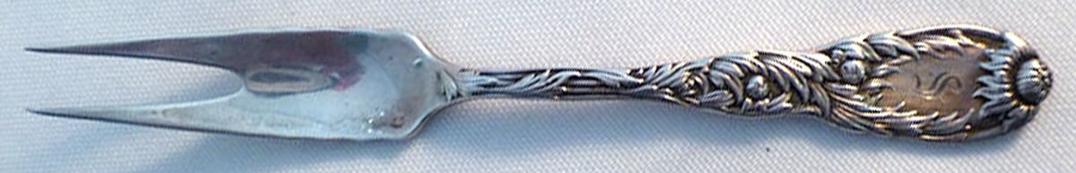 Chrysanthemum (Sterling, 1880) Bon Bon Serving Fork by Tiffany & CO SILVER-1